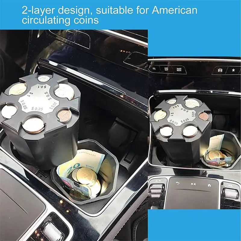 ChangeMate: Cup Holder Coin Sorter