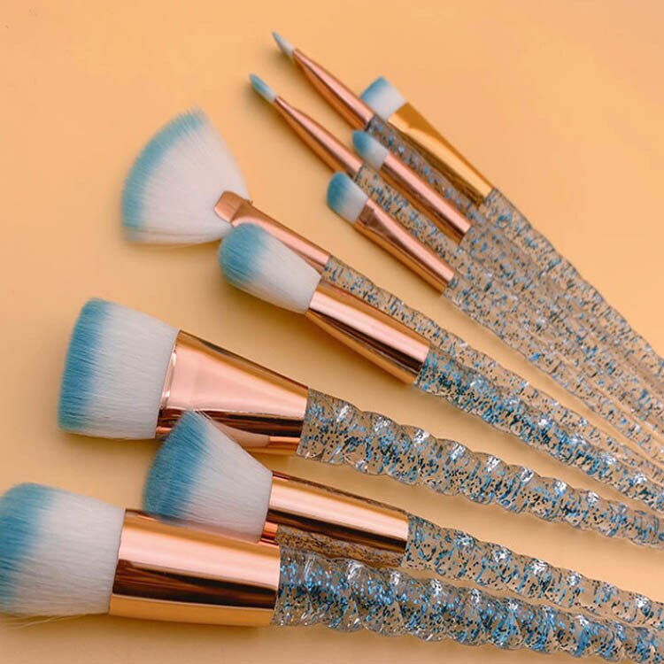 8Pc Makeup Brushes Set