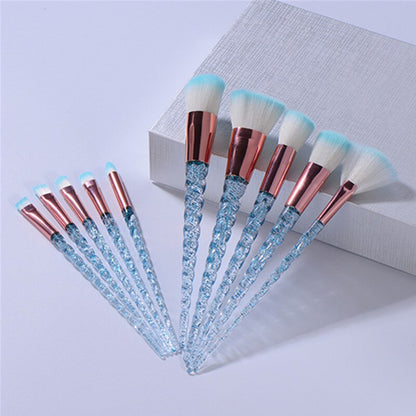 8Pc Makeup Brushes Set