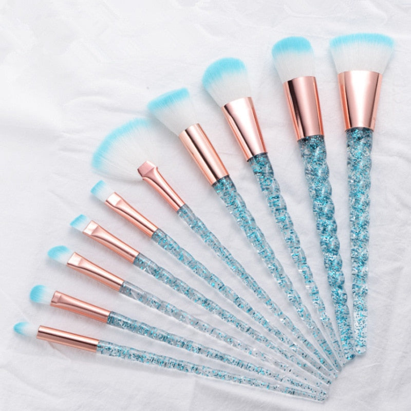 8Pc Makeup Brushes Set